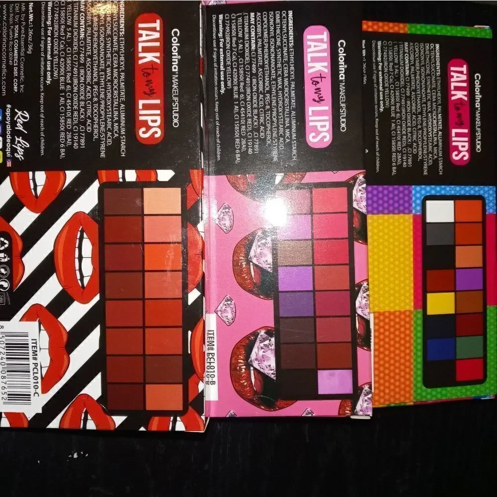 Talk to my lips pallet
